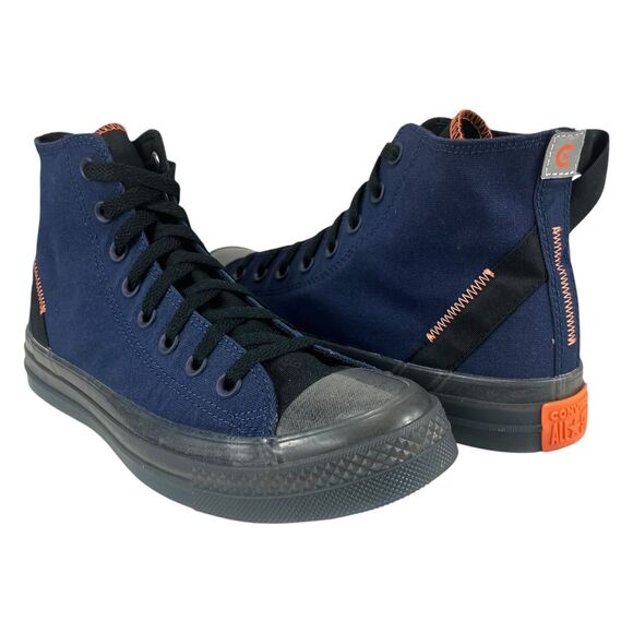 Converse Men 8.5 I Women 10.5 Blue/Black/Orange Chuck Taylor‎ Allstar CX Shoes - Picture 1 of 13